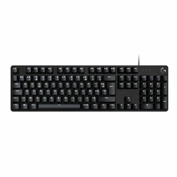 Bluetooth-tangentbord med tabletthållare Logitech G413 SE Franska Svart AZERTY Svart