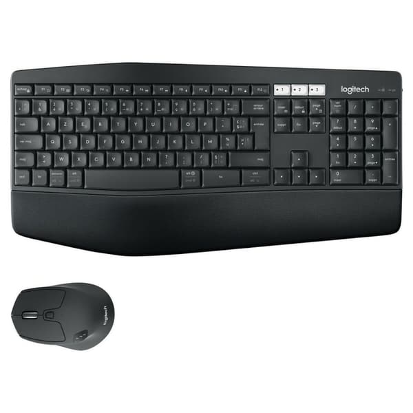 Tangentbord och Mus Logitech PERFORMANCE MK850 Svart AZERTY Svart