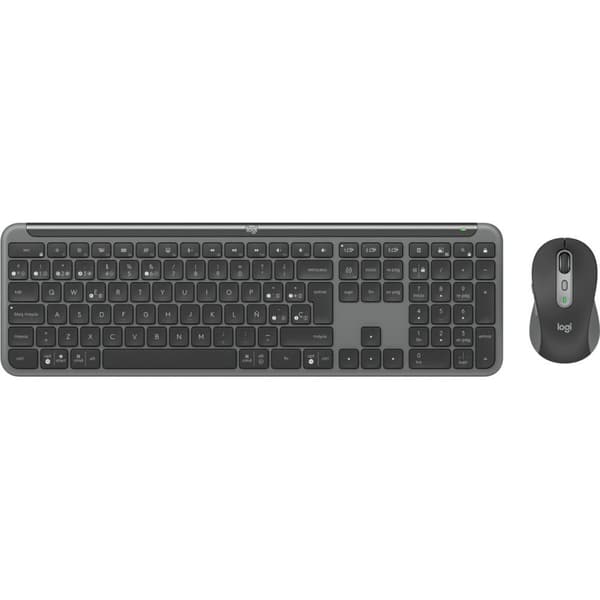 Tangentbord och Mus Logitech MK950 Grafit Qwerty Spanska