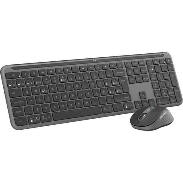 Tangentbord och Mus Logitech MK950 Grafit Qwerty Spanska grafit