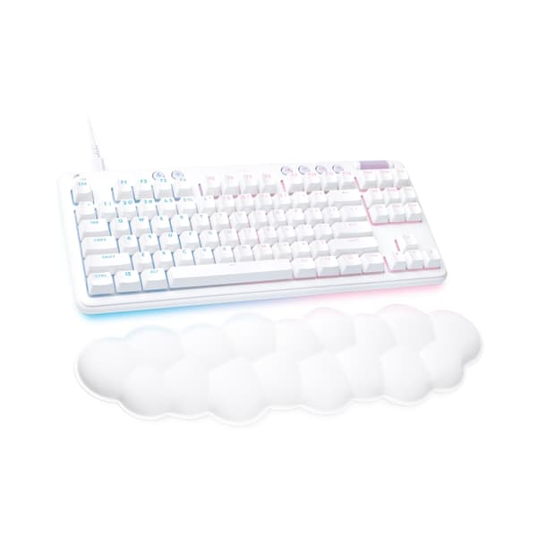 Logitech G713 - Gaming-tastatur - nordisk layout Hvit