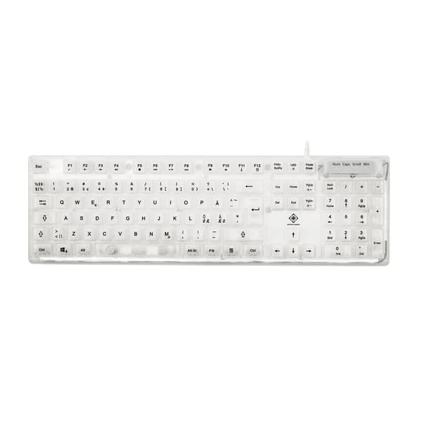 Deltaco Gaming DK250-tastatur med LED