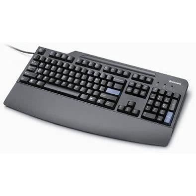 Lenovo 41A5100 USB American English Black tangentbord Svart