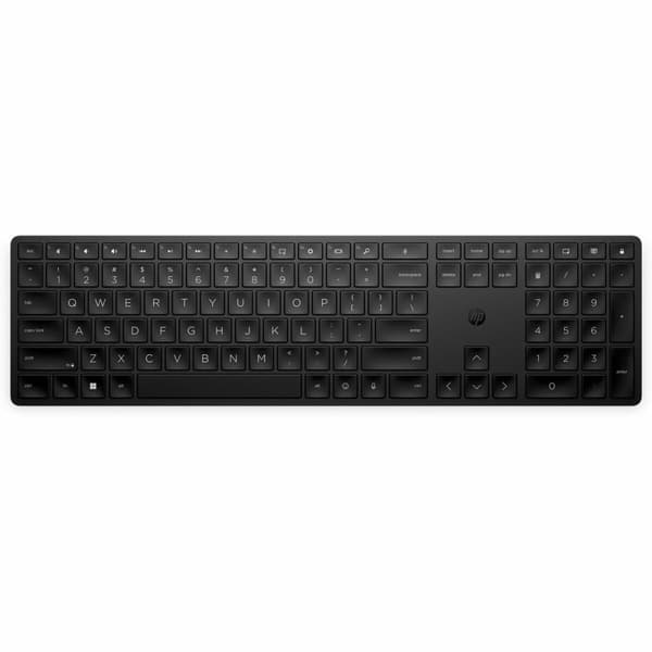 Trådløst tastatur HP 4R177AA#ABE Spansk qwerty Sort Sort
