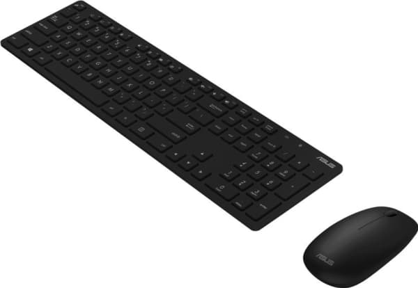 ASUS W5000 - Sats med tangentbord och mus - 100% - trådlös - 2.4 GHz - svart
