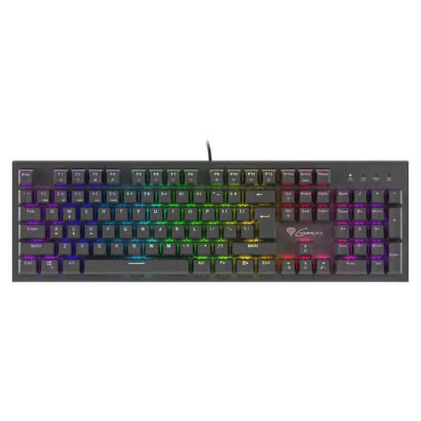 Gaming-tastatur Genesis NKG-1722 Sort Sort