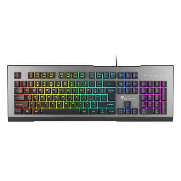 Gaming-tastatur Genesis NKG-1621 Sort Sølvfarvet Sort, Grå