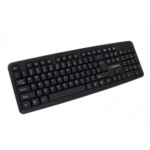 Tastatur Esperanza EK134 Sort Multifarvet Monochrome