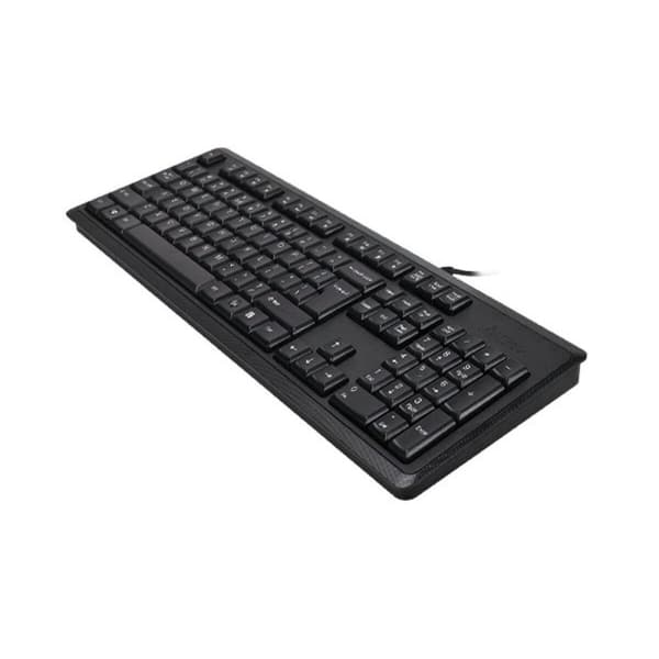 Tastatur A4 Tech KR-92 Sort Monochrome Engelsk QWERTY
