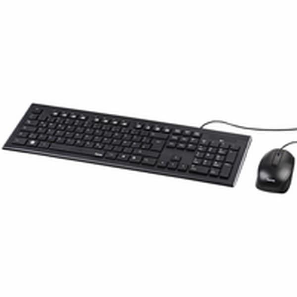 Näppäimistö ja hiiri Hama Technics 69134958 musta