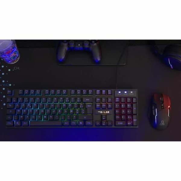 Tastatur The G-Lab Sort