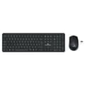 Pikkukuva 1 / 6: Näppäimistö ja hiiri Bluestork Easy Slim AZERTY Musta Ranska