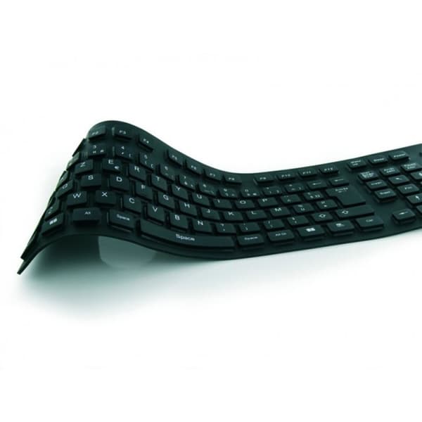 Näppäimistö Mobility Lab ML300559 AZERTY Taitettavat Musta