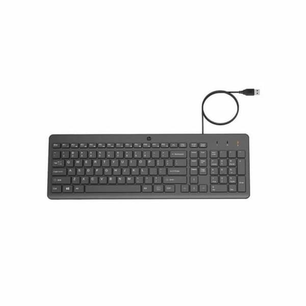 Tastatur og mus HP 150 Sort