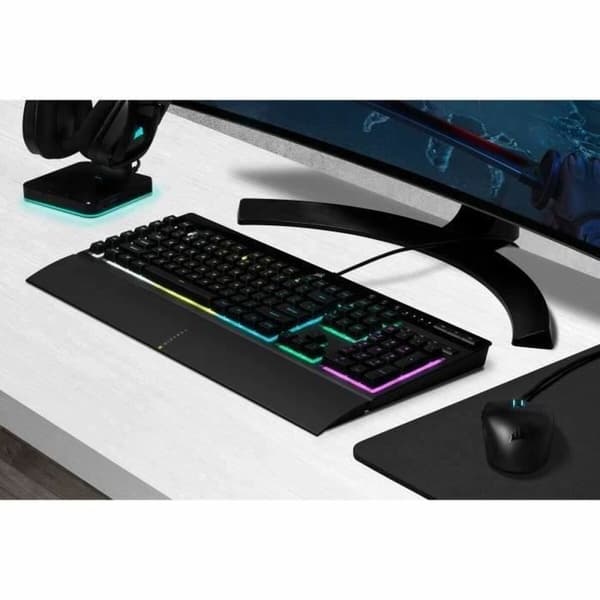 Pelinäppäimistö Corsair K55 RGB PRO AZERTY