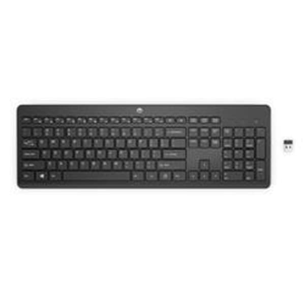 Tastatur HP 3L1E7AA Sort Sort