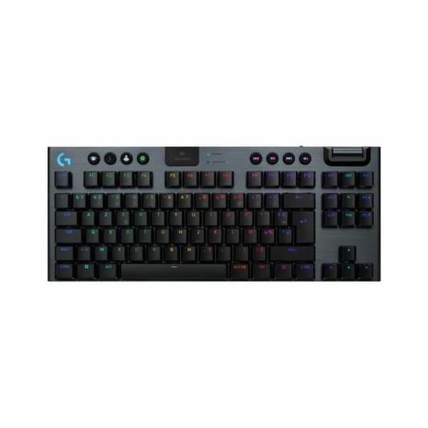 Trådløst tastatur Logitech G915 TKL X Sort AZERTY Sort