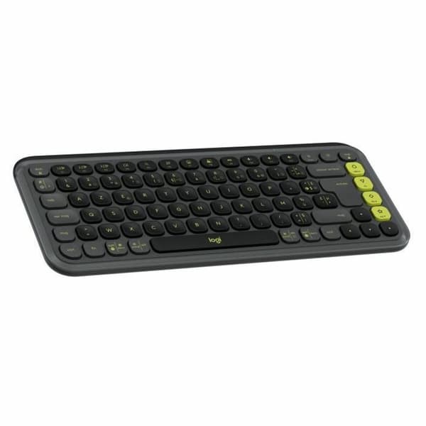 Langaton näppäimistö Logitech Pop Icon Keys Tumman harmaa AZERTY
