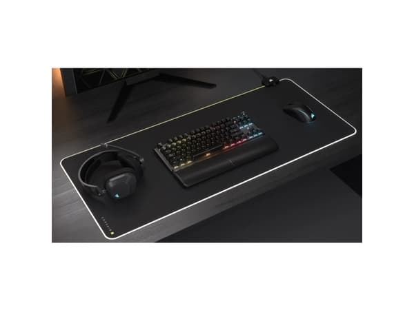 CORSAIR K70 CORE TKL WIRELESS RGB - Näppäimistö - TKL - taustavalaistu - langaton - Bluetooth, USB, 2,4 GHz - QWERTY - Nordic - avainliitin: CORSAIR