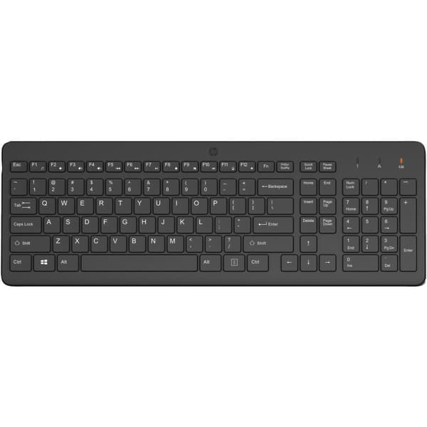 Trådløst tastatur HP 225 Sort Spansk qwerty QWERTY