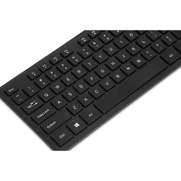 Tastatur og mus Ibox IKM5010W Sort Qwerty US