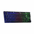Miniatyrbild 1 av 6: Gaming Tangentbord/ OR: Speltangentbord The G-Lab KEYZ CAESIUM TKL WIRELESS Svart AZERTY