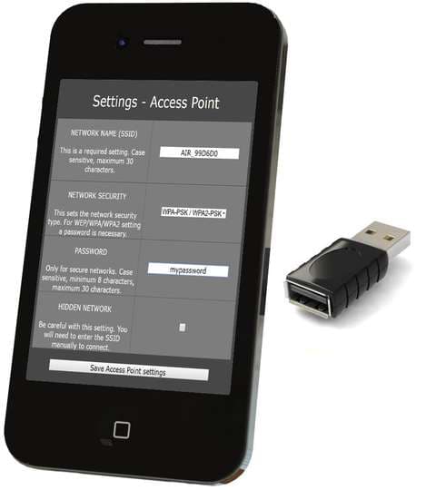 Keylogger, Airdrive Forensic Keylogger Ultra PRO Black, WiFi, Hotspot, Kryptering, Tidsstämpling