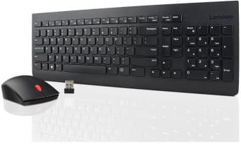 Lenovo Essential | Wireless Keyboard and Mouse Combo - Nordic | Keyboard and Mouse Set | Wireless | Nordic | Numeric keypad | Wireless connection Svart