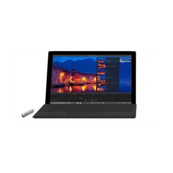 MICROSOFT Surface Pro Type Cover M1725 tangentbord med styrplatta och accelerometer - luxemburgsk - svart
