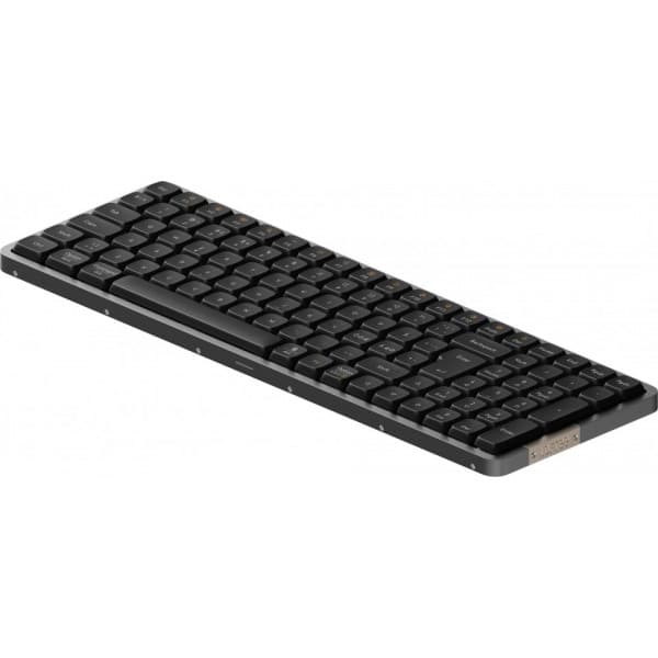 Lofree Flow100 -mekanisk lågprofil tangentbord, Tactile Kailh Phantom -brytare, svart