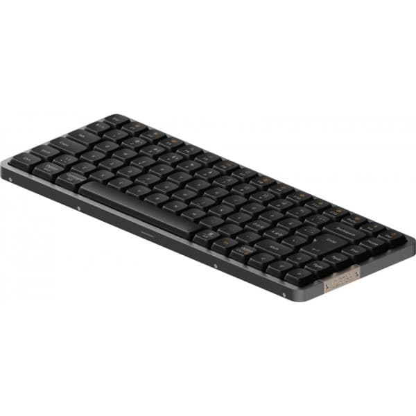 Lofree Flow84 -mekanisk lavprofil tastatur, Tactile Kailh Phantom -kontakter, sort