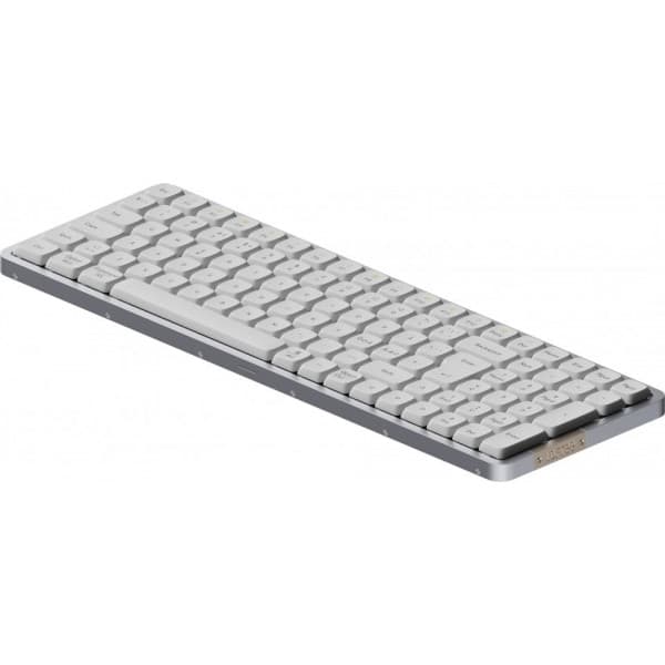 Lofree Flow100 -mekanisk lavprofil tastatur, Linear Kailh Ghost -kontakter, hvid