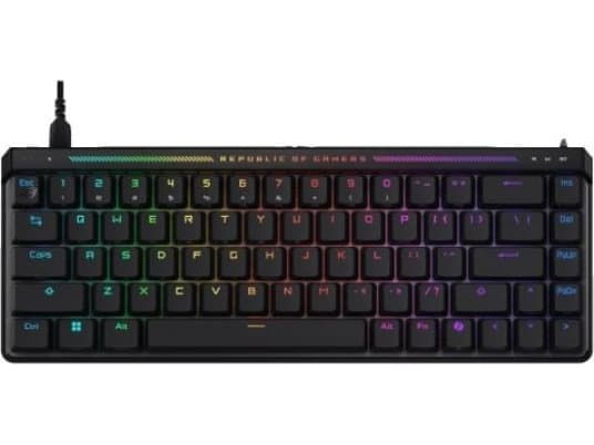 Näppäimistö Asus ASUS ASUS näppäimistö ROG FALCHION ACE HFX, mekaaninen, magneettikytkin, USB, US, musta
