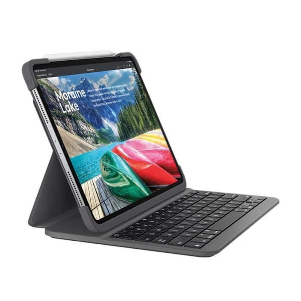 SLIM FOLIO PRO FÖR IPAD PRO12.9-INCH (3RD G) GRAPHITE ITA MEDIT IT 0,000000 Svart