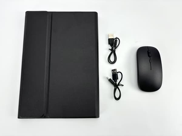 Bluetooth-tangentbord och musset för Samsung Galaxy Tab S6 Lite 10,4 tum - Klassisk svart