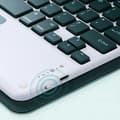 Miniatyrbillede 3 af 4: INF Bluetooth-tastatur og -musesæt til Samsung Tab A8 (10,5") - Klassisk sort