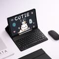 Miniatyrbillede 4 af 4: INF Bluetooth-tastatur og -musesæt til Samsung Tab A8 (10,5") - Klassisk sort