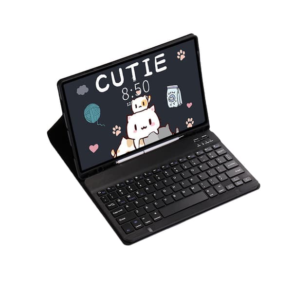 INF Bluetooth-tastatur og -mus for Samsung Galaxy Tab S7+/S8+/S7 FE