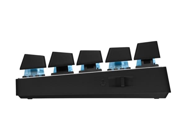 Logitech G PRO X 60 - Tastatur - 60% - TKL - bakgrunnsbelyst - trådløs - 2.4 GHz, Bluetooth - QWERTY - Pan Nordic - svart