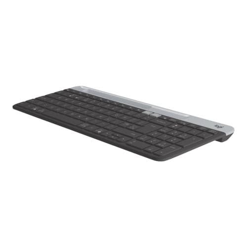 Logitech Slim Multi-Device K580 - tangentbord - hela norden - grafit Inmatningsenhet grafit