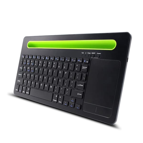 Bluetooth tastatur med touchpad og stativ til telefon, tablet typer CLAW BM110