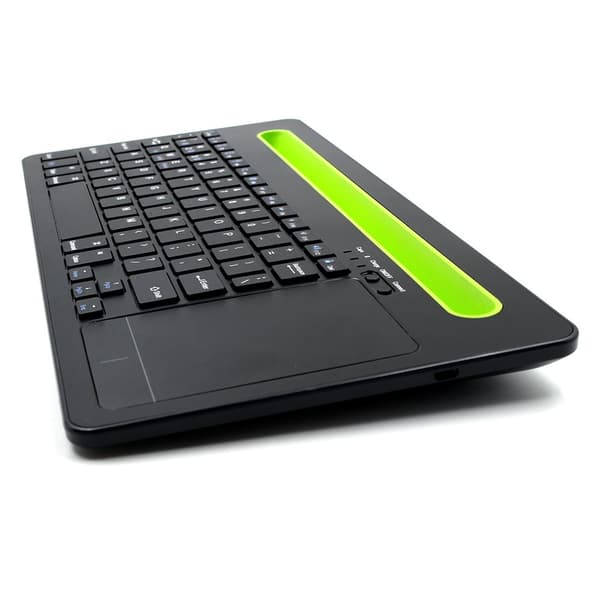 Bluetooth tastatur med touchpad og stativ til telefon, tablet typer CLAW BM110