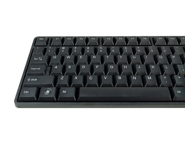 Musta langallinen näppäimistö, numeronäppäimistö, kalvo, Plug&Play HDWR-tyyppiCLAW-PC100