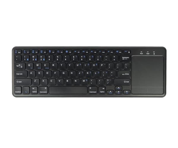 Tastatur med touchpad, trådløst, membran, batteridrevet, touchpad HDWR typerCLAW-BC130B