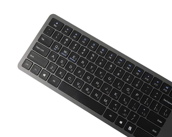 Trådlöst Bluetooth-tangentbord, ryskt, kyrilliskt, HDWR-typCLAW-BC140GR