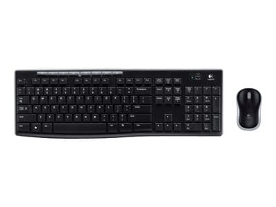 Logitech MK270 Wireless Combo - Sats med tangentbord och mus - trådlös - 2.4 GHz - grekiska