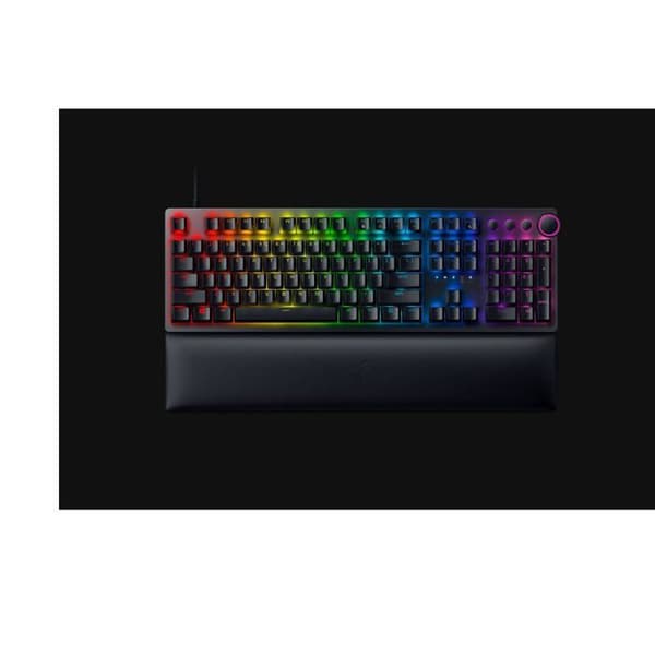 Optiskt speltangentbord - RAZER - Huntsman V2 - Optiska switchar - Doubleshot PBT - Bakgrundsbelyst