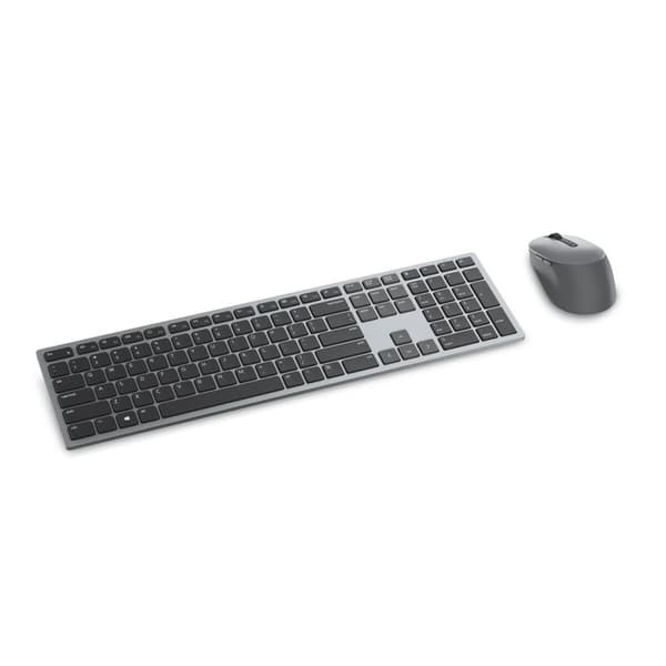 Tastatur og mus Dell 580-AJQJ Sort Grå Titanium QWERTY Qwerty US