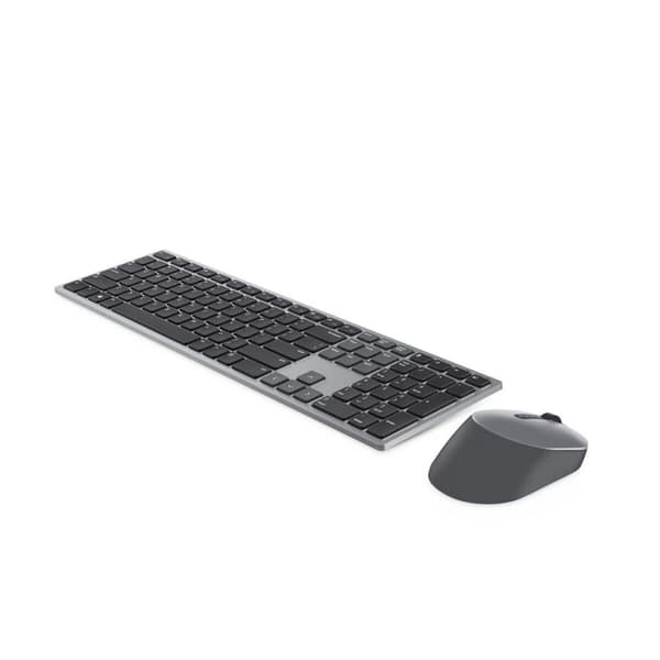 Tastatur og mus Dell 580-AJQJ Sort Grå Titanium QWERTY Qwerty US