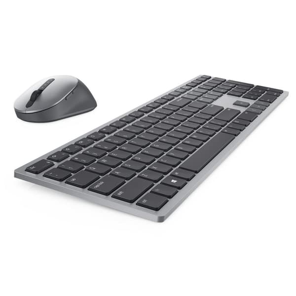Tastatur og mus Dell 580-AJQJ Sort Grå Titanium QWERTY Qwerty US